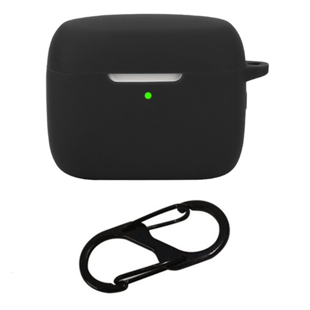 (Black) For Edifier Neodots Silicone Case Cover With Anti Lost Buckle Bluetooth-Compatible Earphones Protective Sleeve Black 6914285141614