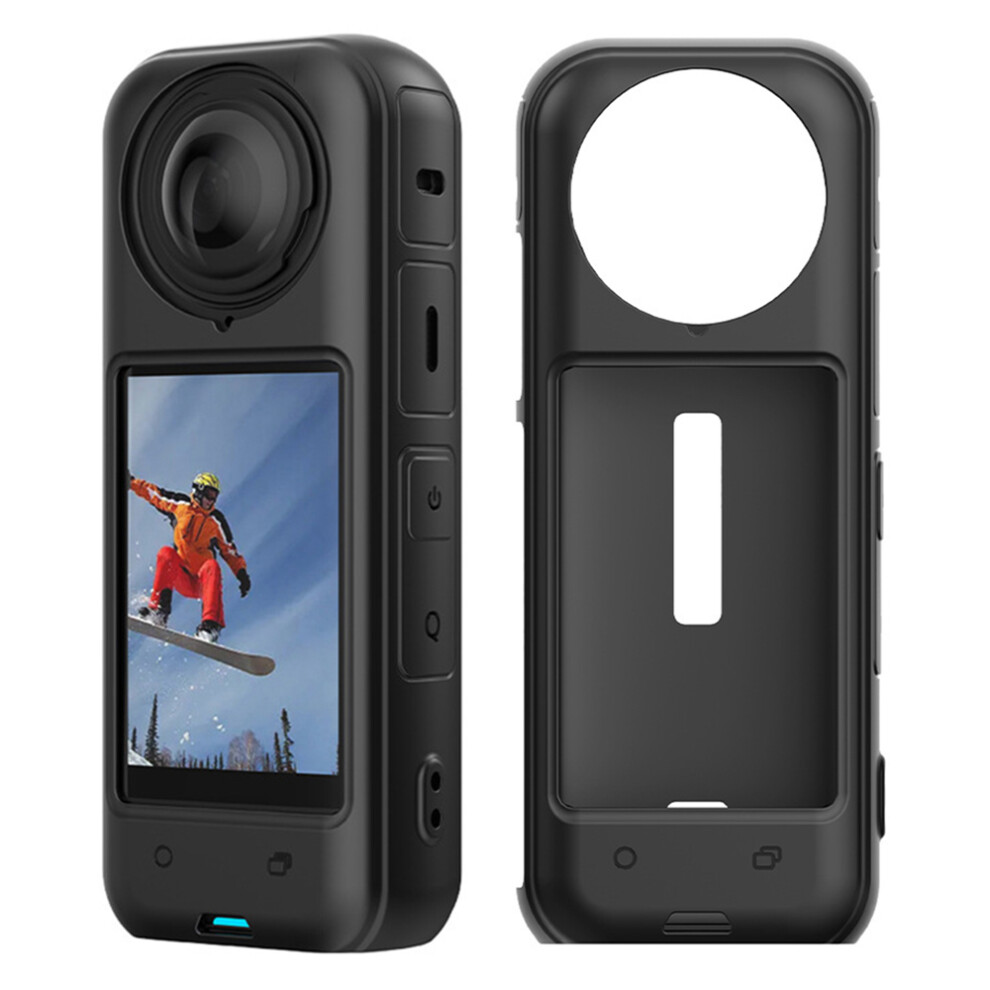 For Insta360 X4 Action Camera Protection Case Anti-Scratch Silicone Cover 6914284750268