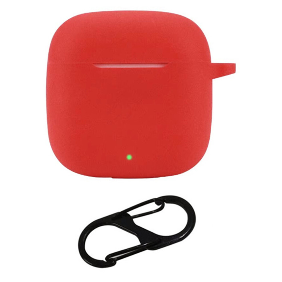 (Red) For Huawei Freebuds Se 3 Bluetooth-Compatible Earphones Case With Anti Lost Buckle Silicone Protective Cover Red 6914288194631