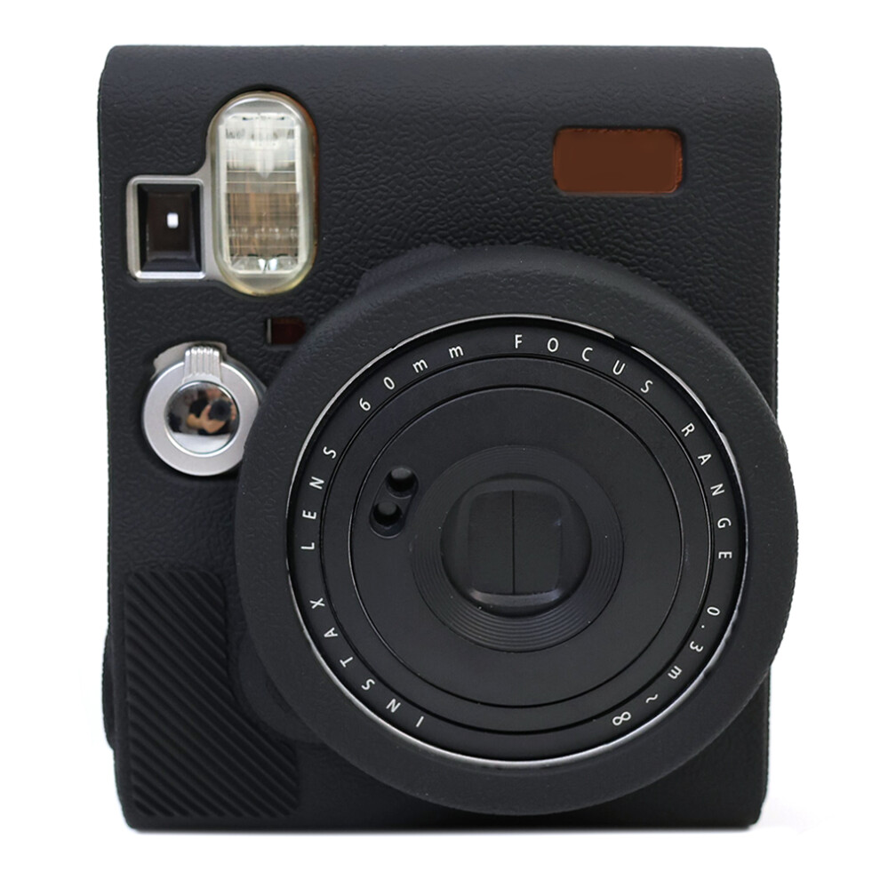 (Black) For Fuji Instax Mini 90 Silicone Case Camera Protective Cover Anti-drop Case-image-OPC-PJZ7SFF-NEW