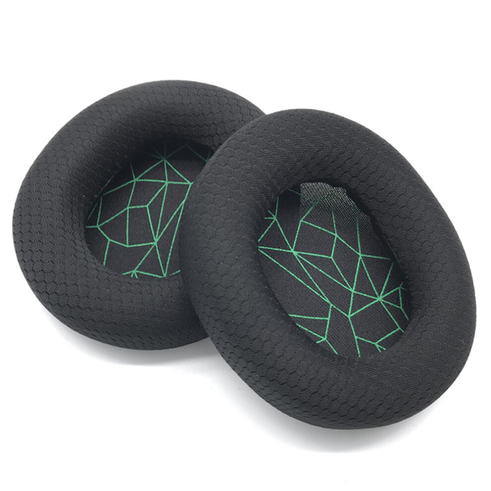 ( / Green) 1 Pair For Steelseries Arctis 7 / 5 / 3 Headphone Earpads Memory Foam Earmuff Cushions Black/Green 6914284248901
