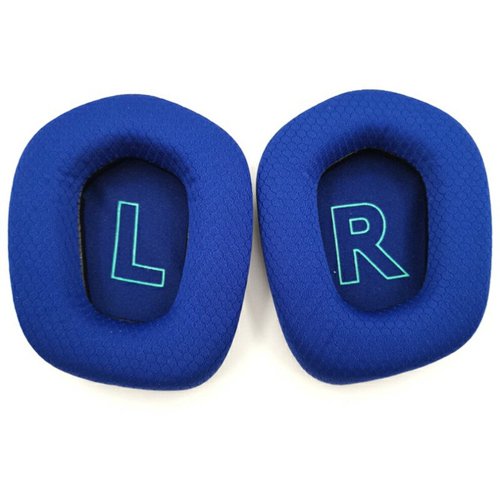 (Blue) 1Pair Replacement Earpads For Logitech G733 / G335 Headphone Cushions Ear Covers Blue 6914283692491