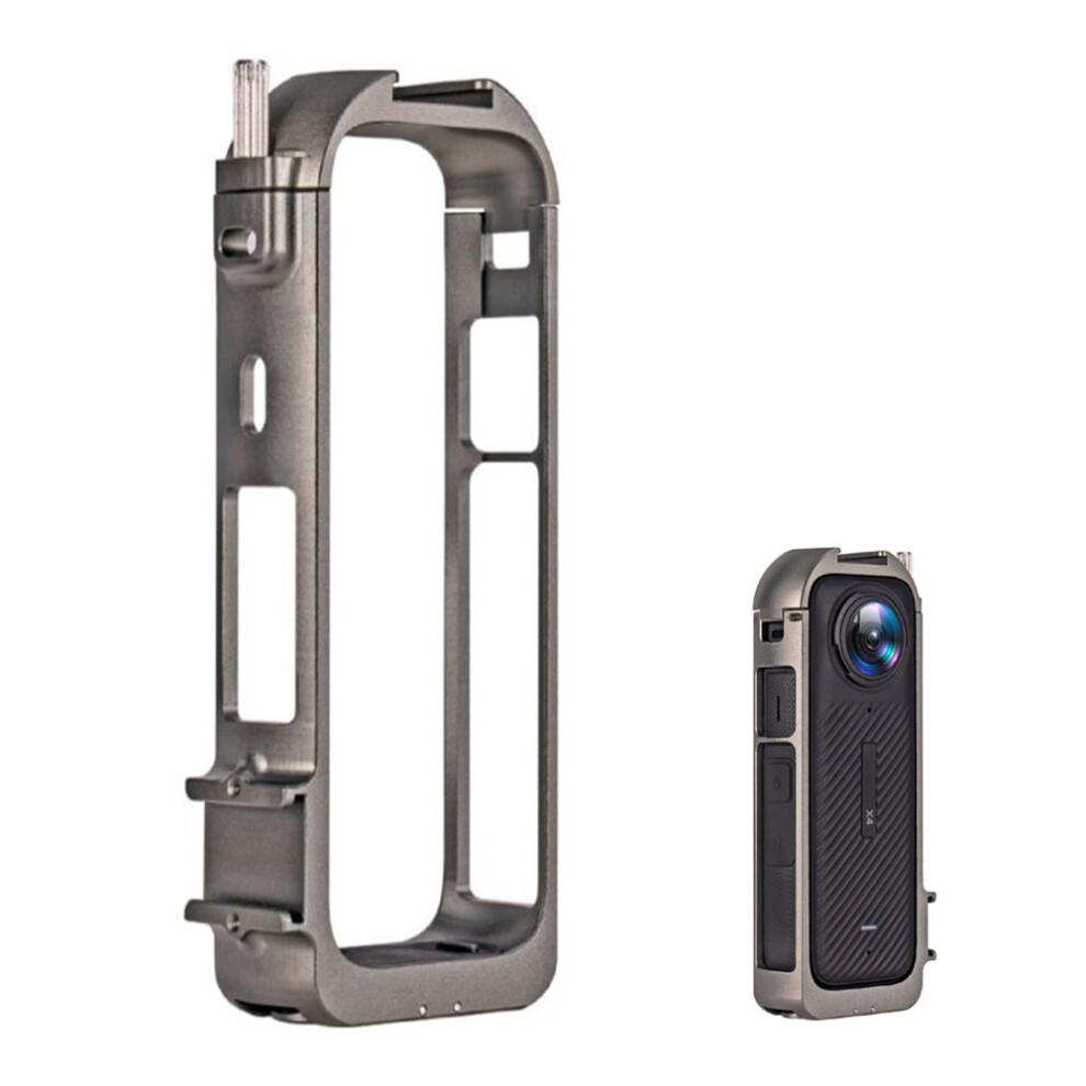For Insta360 X4 Aluminum Alloy Camera Cage Frame Cover Camera Case-image-OPC-PJZ7SRH-NEW
