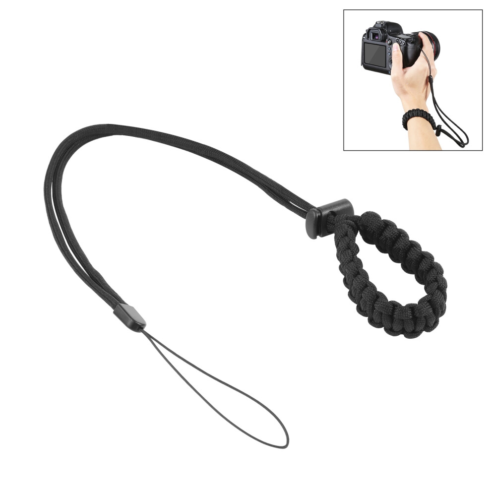 Pu569b Camera Wrist Strap Adjustable Nylon Hand Straps Lanyard, 18Kg Load Capacity 6914288414234