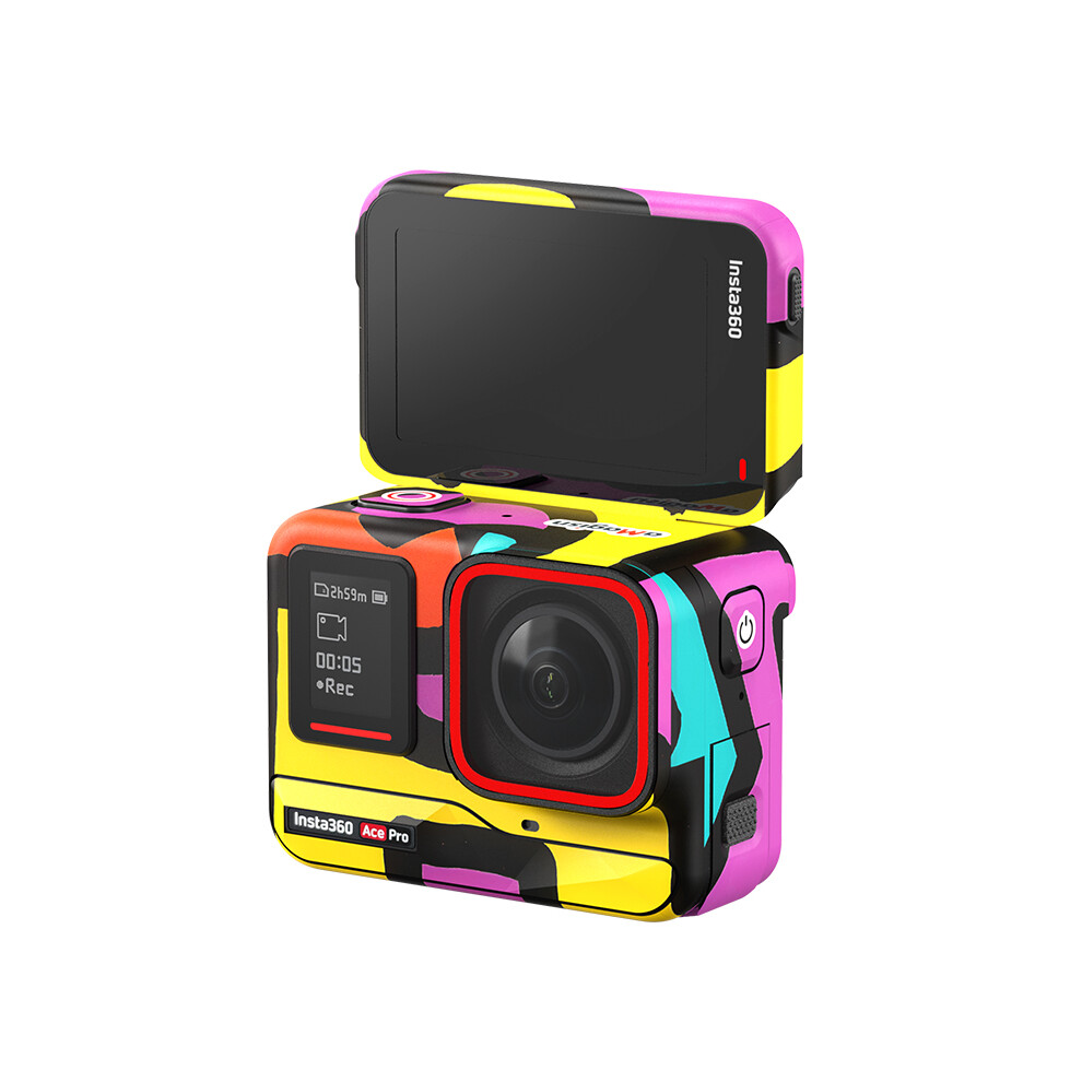 (Graffiti) Camera Sticker For Insta360 Ace Pro Anti-Scratch Protective Skin 6914285086953