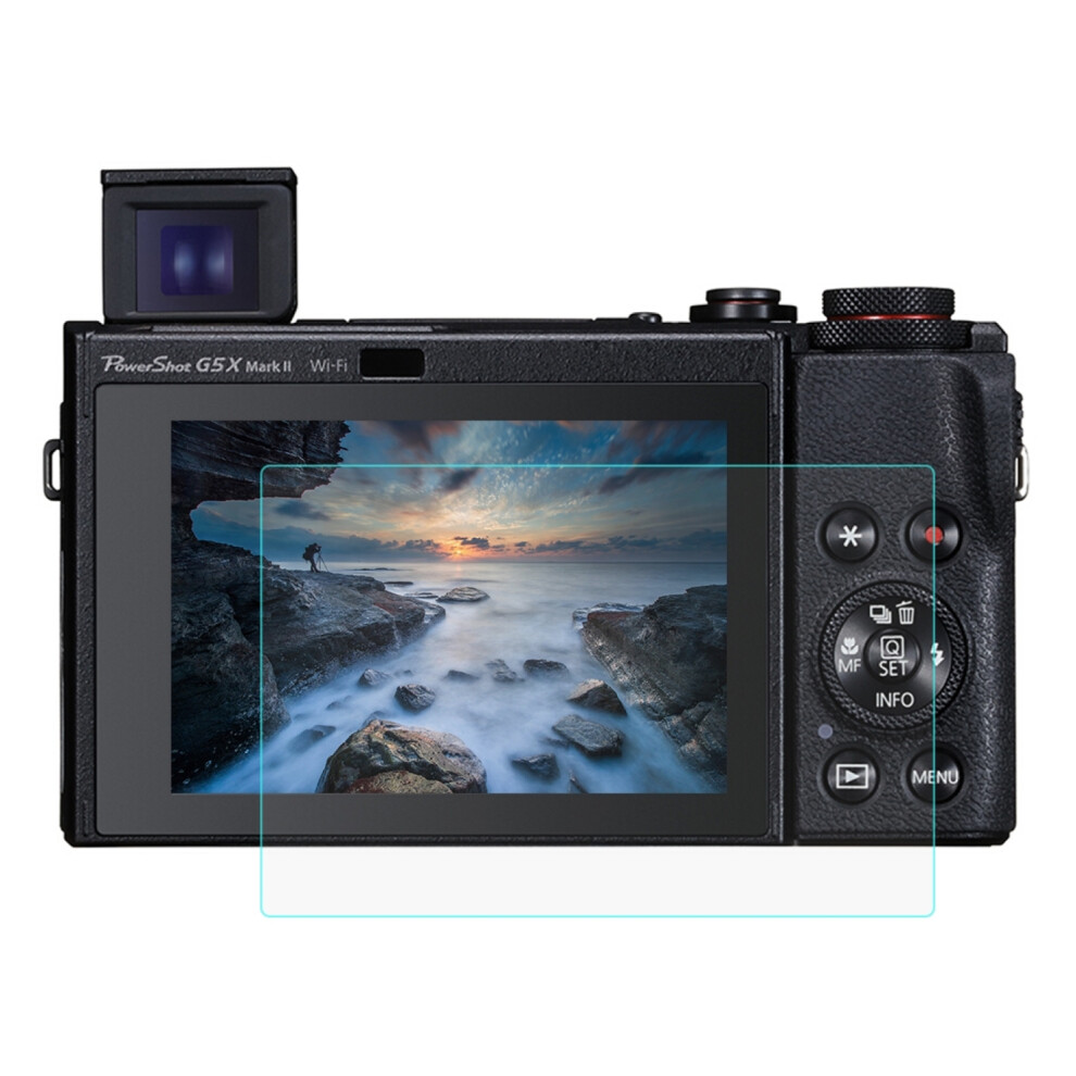 Pu5529 For Canon Powershot G5 X Mark Ii Camera 2.5D Curved Edge 9H Tempered Glass Screen Protector 6914284373849