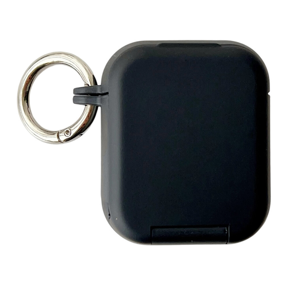 (Black) Protective Case For Apple Airpods With Wireless Charging Case (2019)/With Charging Case (2019)/(2016) Tws Earphone Pc + Tpu Cover Black 6914289154733