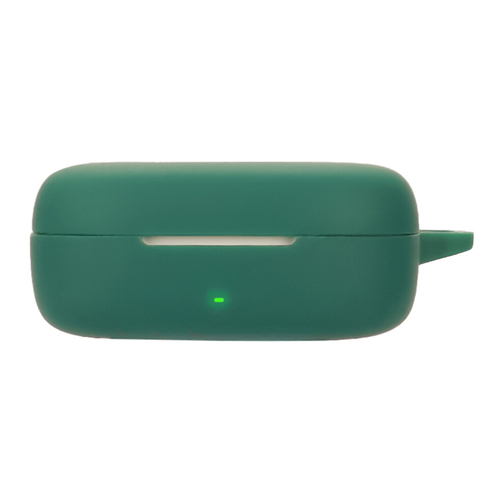 (Blackish ) For Huawei Freearc Protective Case Bluetooth-Compatible Earbuds Silicone Cover With Hook Green 6914280274393