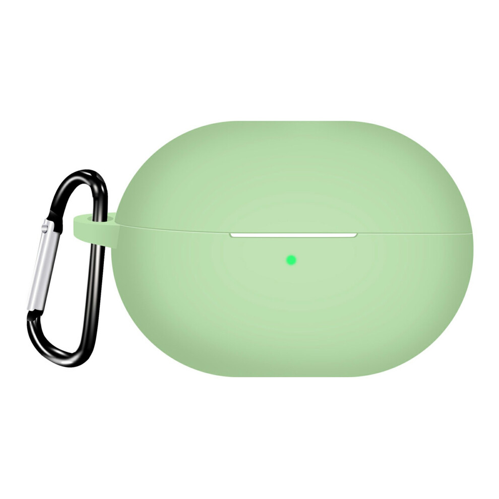 (Matcha ) For Huawei Freebuds Pro 4 Protective Case Bluetooth-Compatible Earbuds Silicone Cover With Hook Green 6914286970534