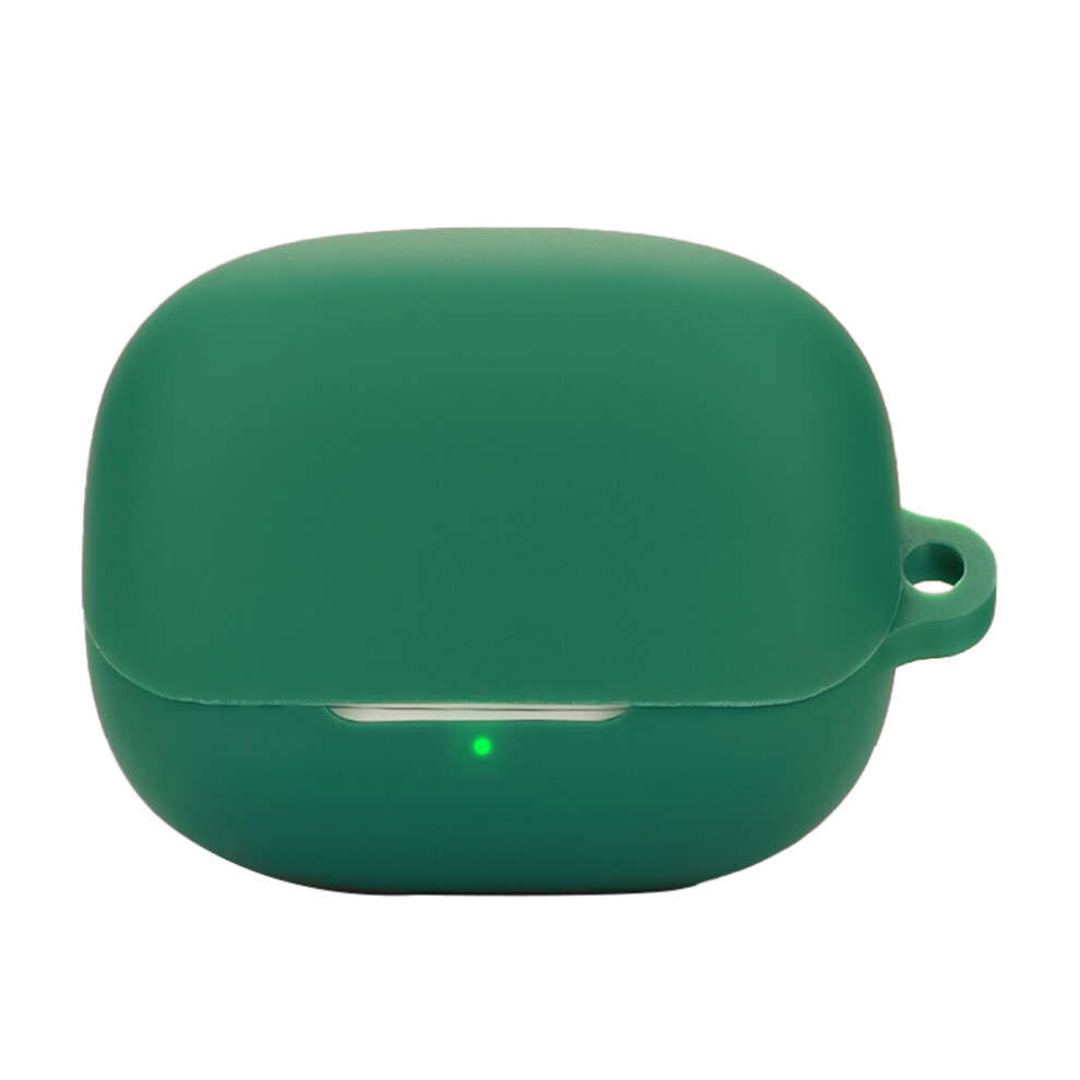 (Blackish ) For Xiaomi Redmi Buds 5 Pro Silicone Case With Anti Lost Buckle Bluetooth-Compatible Earphones Protective Cover Green 6914280833231
