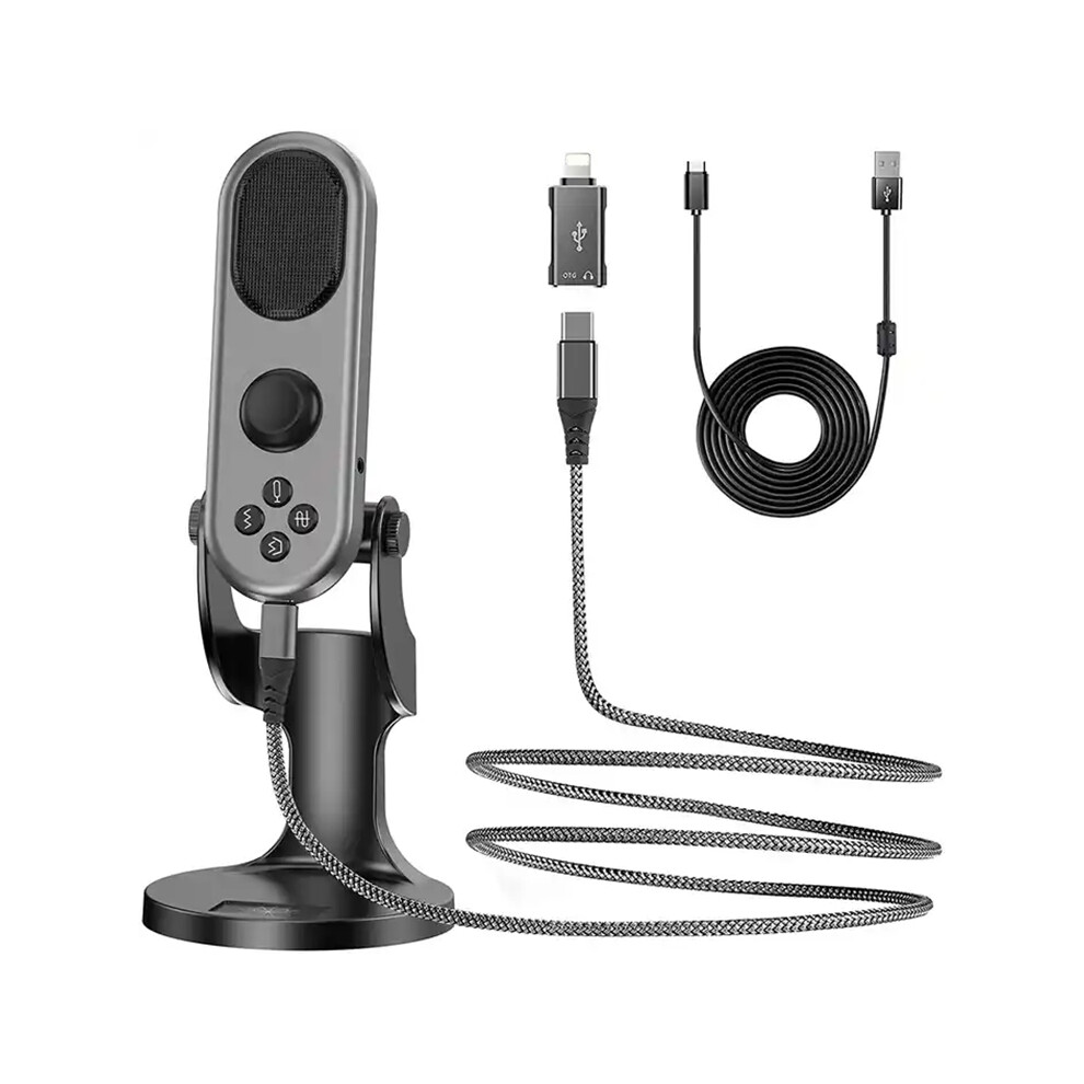 Mc-Pw7 Noise Canceling Usb Recording Studio Desktop Cardioid Microphone 6914288642958
