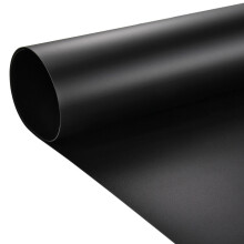 (Black) PU5201 PVC Photography Background Board 73.5cm x 36cm Matte / Smooth Waterproof Backdrop