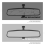 Car Interior Mirror Indoor Rearview Mirror for Express 5