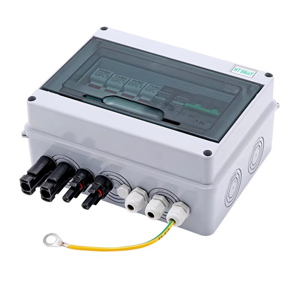 Solar Photovoltaic Pv Combiner Box 2 In 1 Out Dc600v Ip65 4853286952008