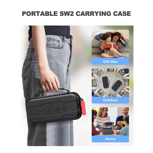 Carrying Case for Switch 2 Travel Case Protective Hard Shell 2