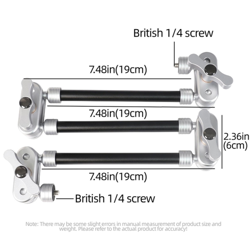 3 Section Magic Arm Aluminum Alloy Multifunctional Rotating 1