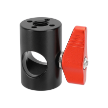 Light Stand Head Adapter with Locating Hole for Light Stand Rod