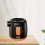 Pompa d'aria portatile 3600mAh, mini gonfiatore ricaricabile 7