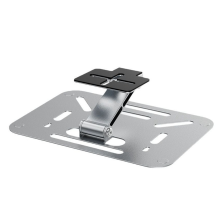 Foldable Projector Stand Desk, Wall and Ceiling Mount Bracket Silver