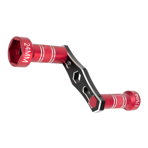 17mm & 24mm RC Wheel Wrench Tool Red 2