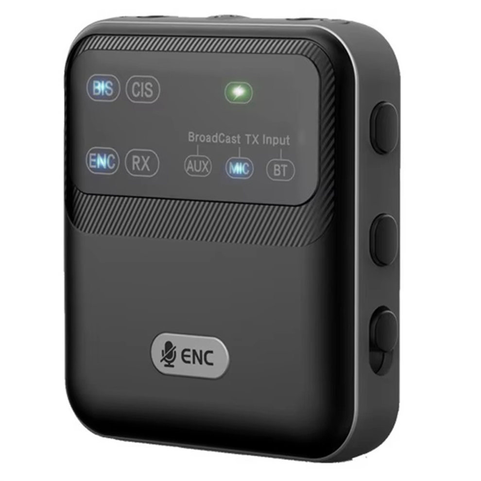 Bluetooth 6.0 Audio Receiver Transmitter Enc Wireless With Mic 4853286955788