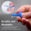 2pair Inflatable Earplugs Self-Adaptive Reusable Waterproof 4