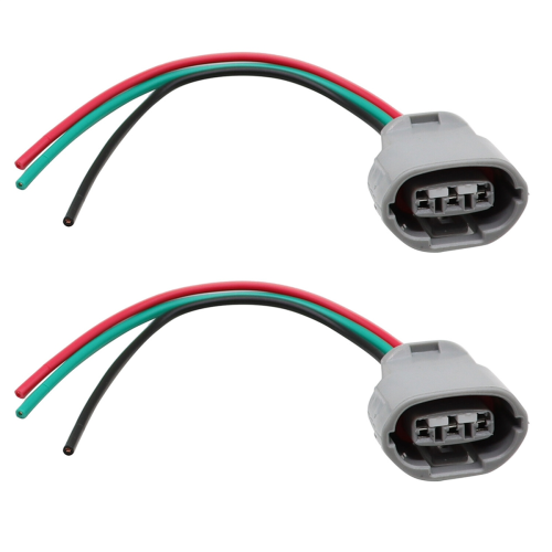 2Pcs Alternator Pigtail Harness Plug Connector H7100 for 2
