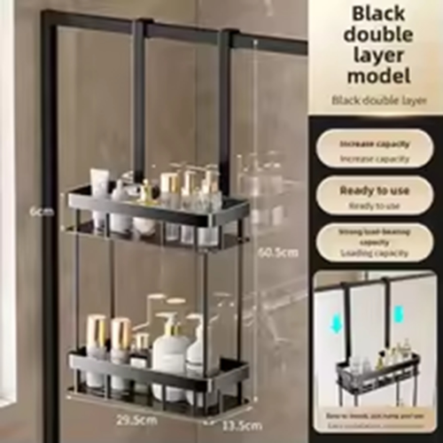 Bathroom Punch Free Wall-mounted Storage Rack
Wall-mounted Organizer 1