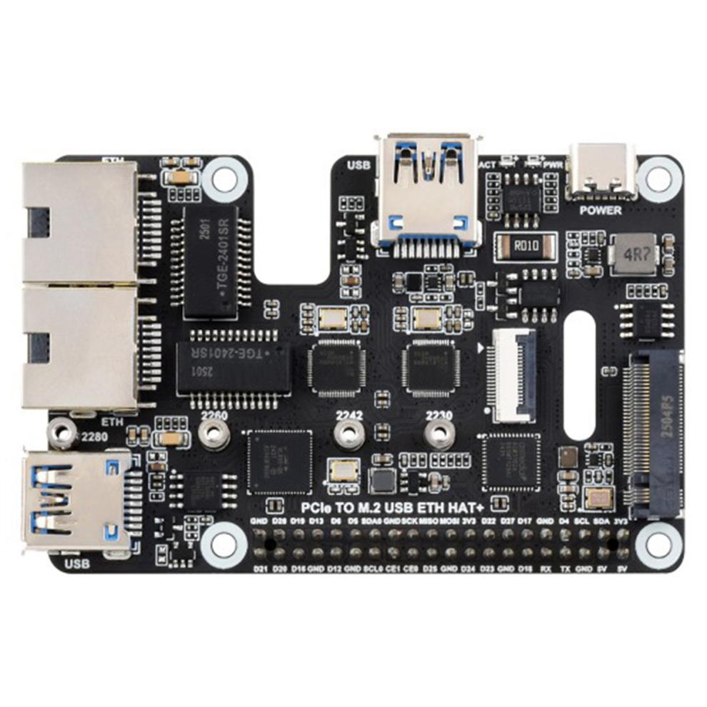 Pcie To Usb 3.2 Gen1 / 2.5G Eth / M.2 Nvme Adapter For 5 4853286954545