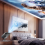 Projector Stand Desk Wall Ceiling Mount Thread 360 Rotation Silver 7