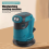 125mm Brush Motor Cordless Orbital Sander 2