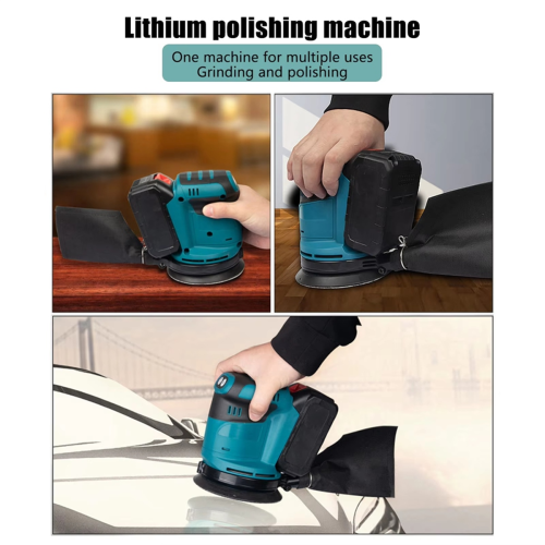 125mm Brush Motor Cordless Orbital Sander 2