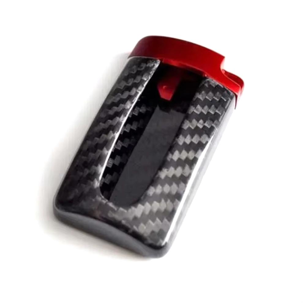 Carbon Fiber Key Fob Protective Cover Case For Red 4853286962298