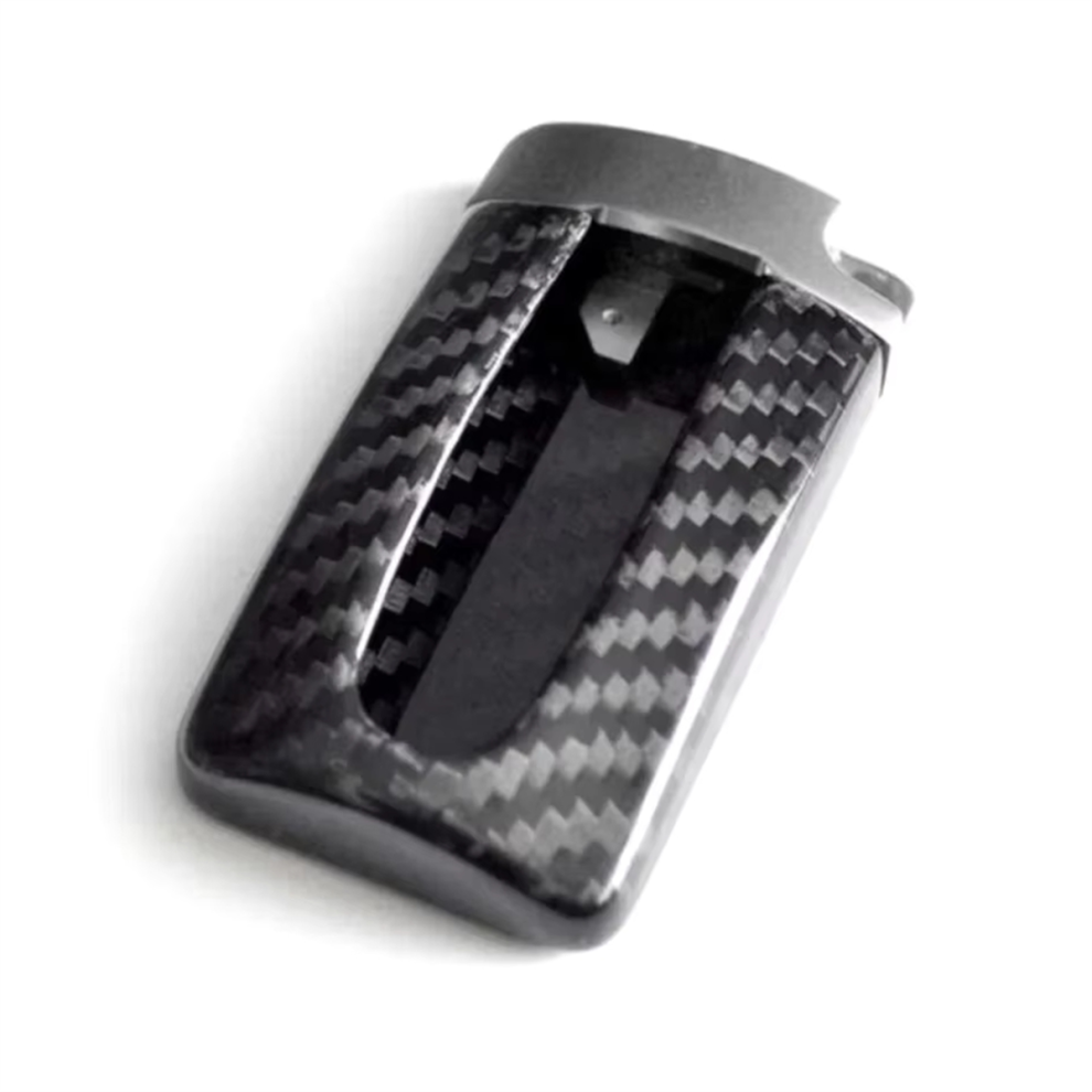 Carbon Fiber Key Fob Protective Cover Case For Silver 4853286962281