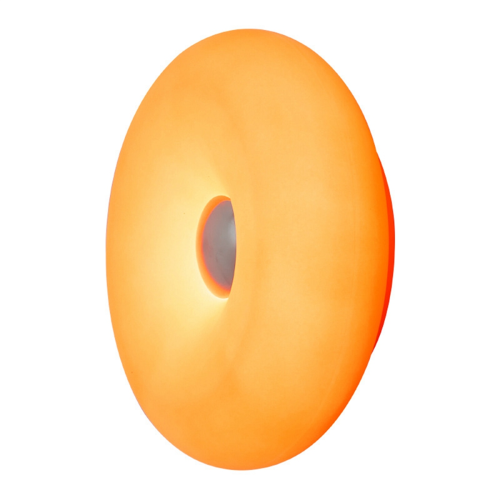 Table Lamp USB Plug Bedroom Bedside Lamp Donut Light Orange 2