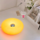 Table Lamp USB Plug Bedroom Bedside Lamp Donut Light Orange 6