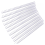 20pcs Plastic 30-Hole Loose Leaf Binders Ring Combs 85 Sheets White 1