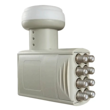 LNB parabolico a polarizzazione circolare a 8 uscite