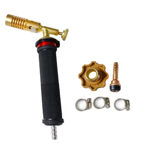 LPG Gas Torch Handle High Temperature Gold Silver Smelting Fire Torch 2