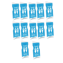 12pcs Outdoor Car Urine Bag 900cc Emergency Vomit Bags