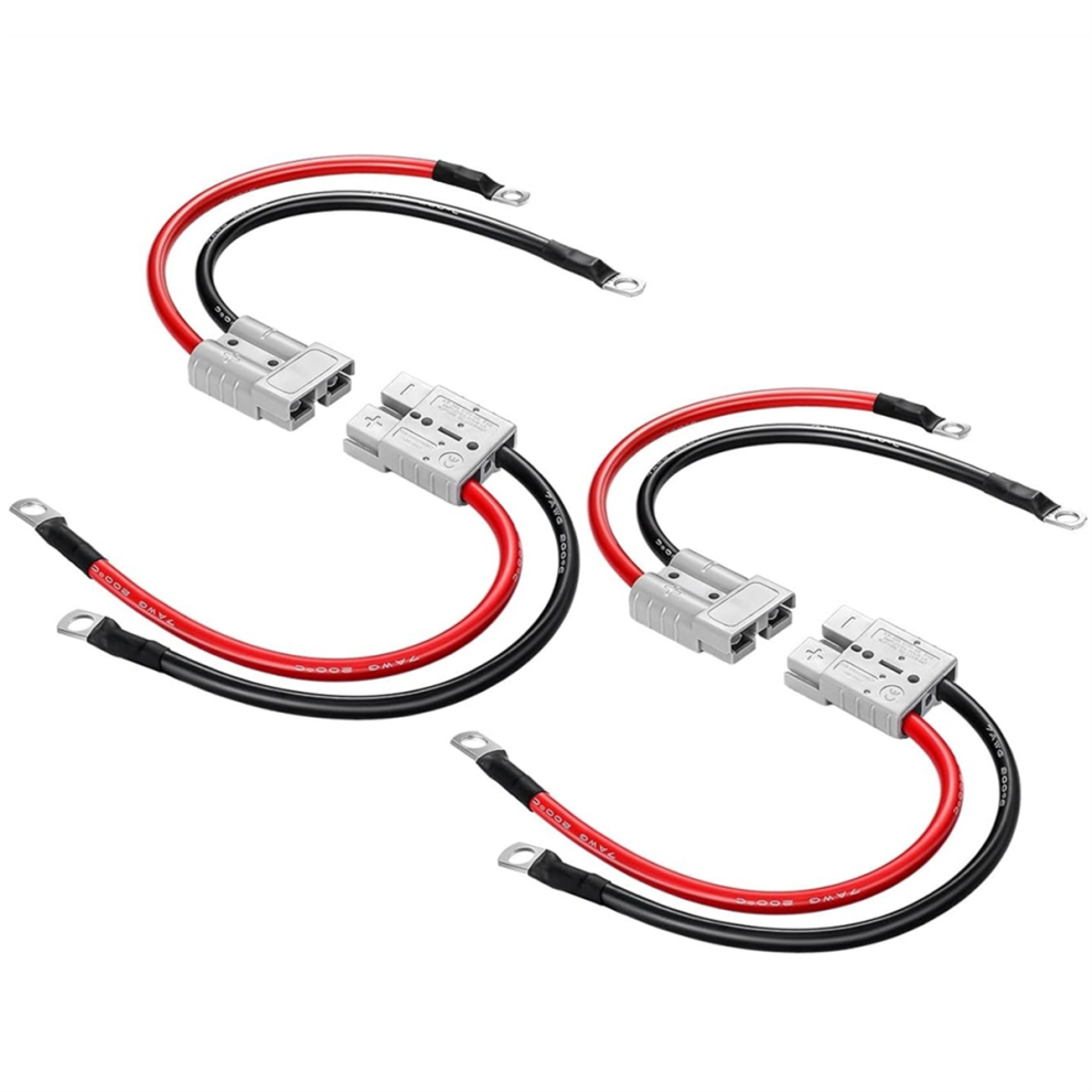 4 Pcs Battery Quick Connector For Anderson 50A Lifepo4 Battery 4853286964827