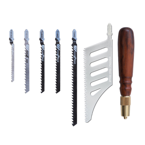 Mini Hand Saw Set Fine Tooth Replaceable Saw Blade Garden Household