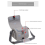 Projector Shoulder Bag - for Cameras and Projectors Dark Gray 5