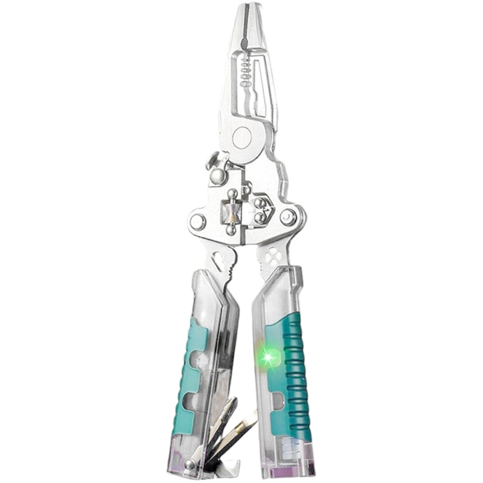 Folding Electrician Pliers With Screwdriver Wire Stripping Voltage 4853286963653