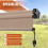 Sun Shade Replacement Parts, Cordless Crank Kit 4
