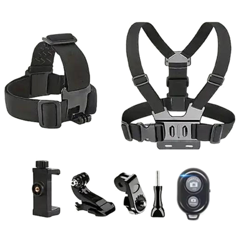 360 Rotatable Smartphone Chest Strap Mount for 2