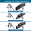 Universal Snowmobile Bumper Hitch, Adjustable Snowmobile Bumper Hitch 7