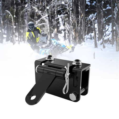 Universal Snowmobile Bumper Hitch, Adjustable Snowmobile Bumper Hitch 2