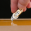 Brass Mini Claw Knife Keychain Pendant Portable Disassembly Express 7