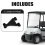 Front Control A-Arm Assembly 608089 for RXV Golf Cart 2008-2025 4